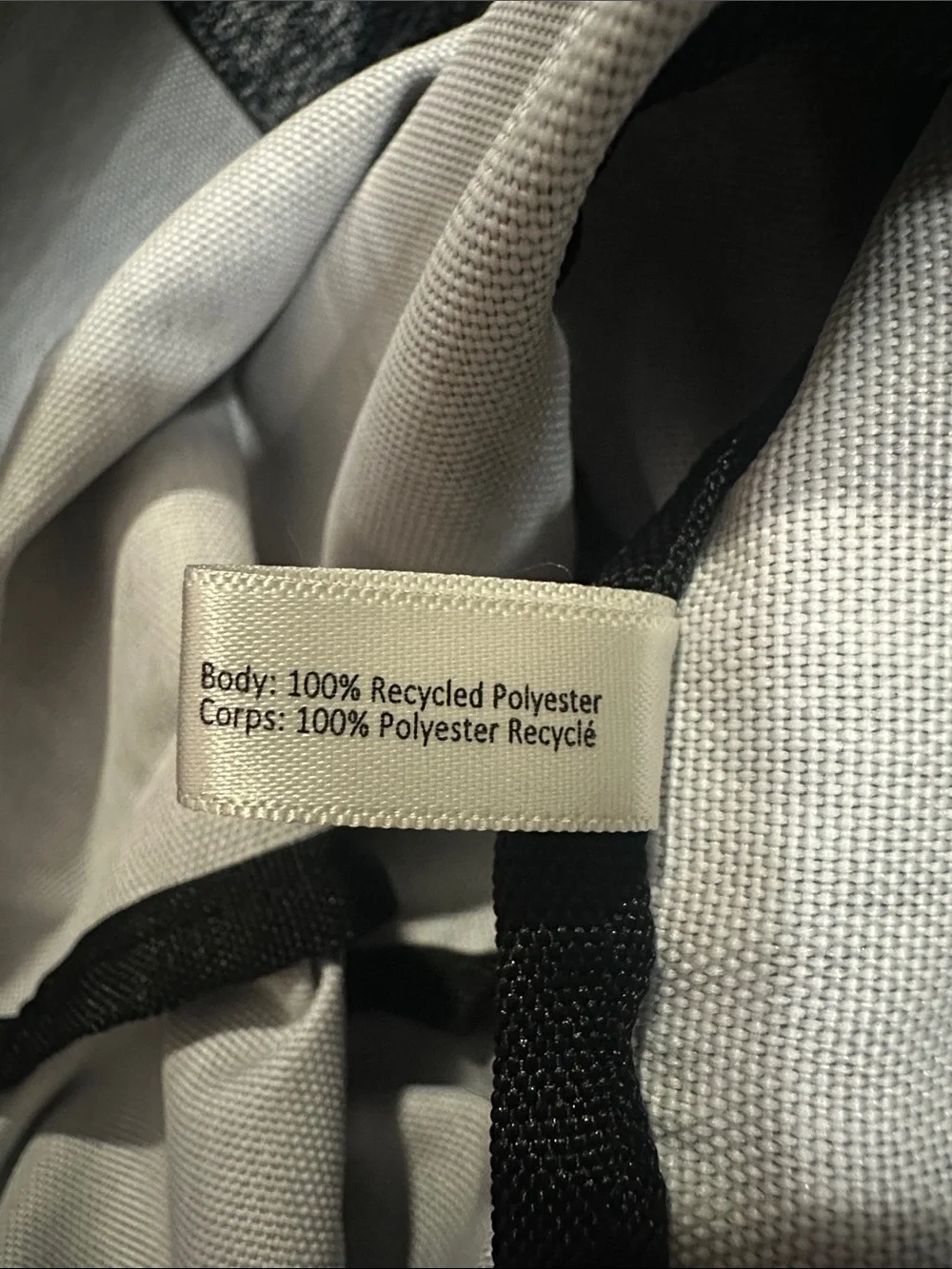 PINK Victoria’s Secret Heathered Gray & Silver Logo Tote Bag